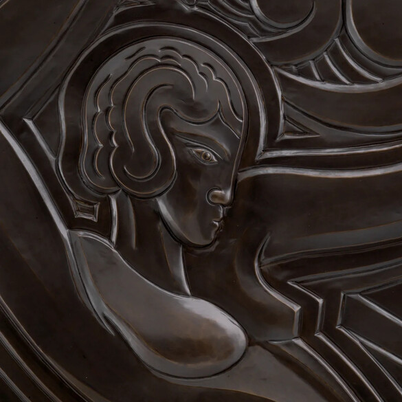EICHHOLTZ Folies Bergre Wanddekoration, Bronze