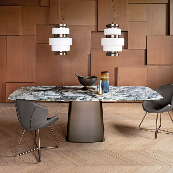 Arketipo ICON Tisch mit Marmorplatte 250 cm