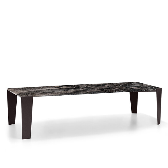 Arketipo MILESTONE Tisch mit Marmorplatte 300x121 cm