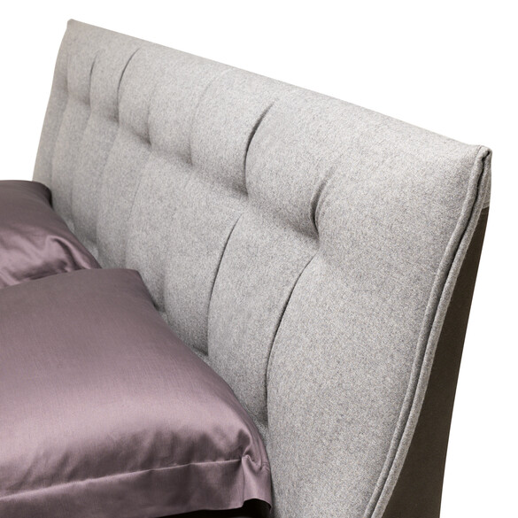MisuraEmme SUMO Bett mit Bettkasten 160x200 cm, Stoffbezug