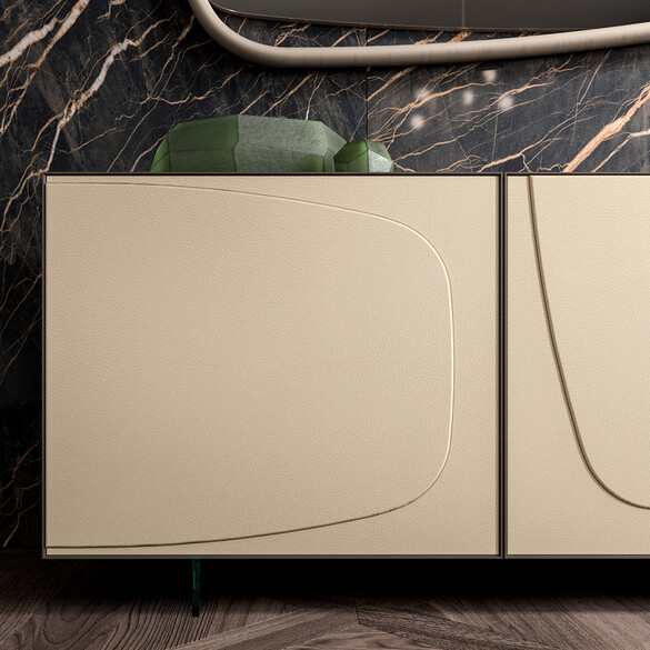 Ozzio TRILOGY DUO Designer Sideboard (X307)