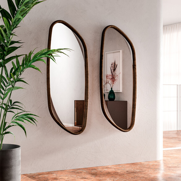 Ozzio MONZA Designer Wandspiegel (X040)