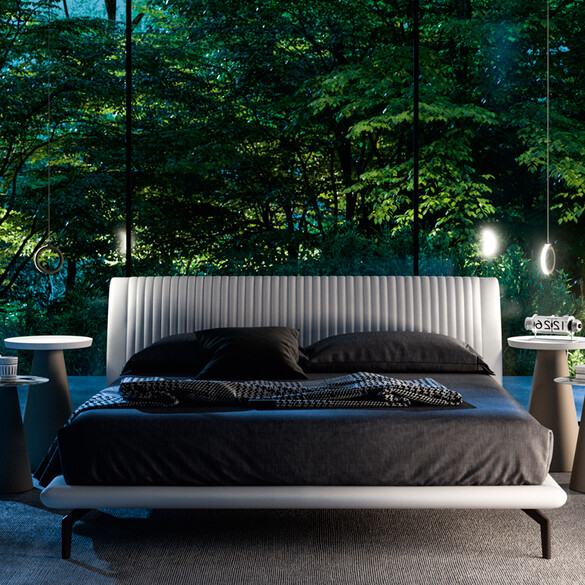 Ozzio GLOBO Designer Bett 160x200 cm (L014)