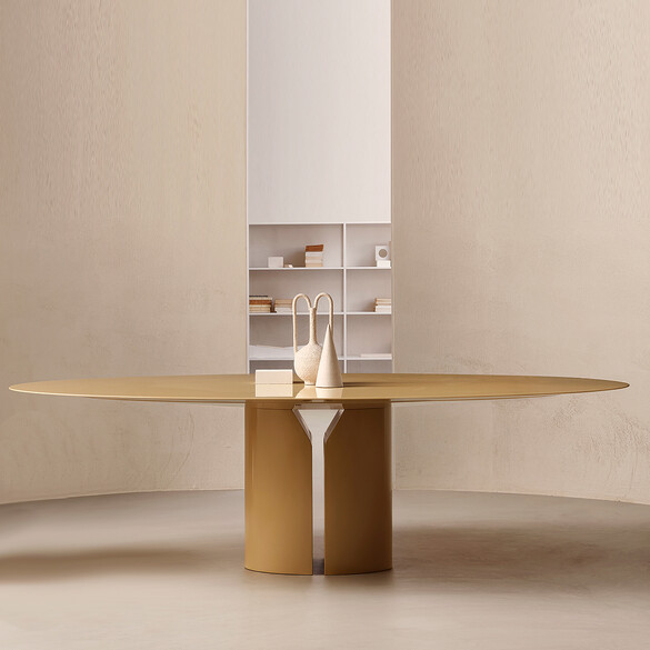 MDF Italia NVL TABLE ovaler Designer Tisch 200 cm