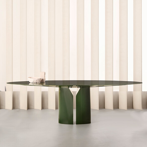MDF Italia NVL TABLE ovaler Designer Tisch 250 cm
