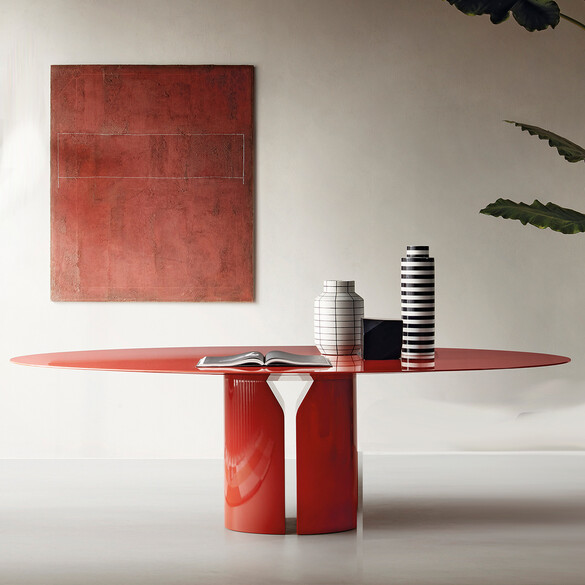 MDF Italia NVL TABLE ovaler Designer Tisch 250 cm