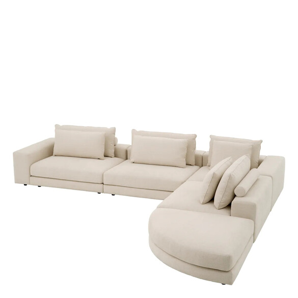 EICHHOLTZ Lounge Club Sofa 388 cm, Nuoro beige