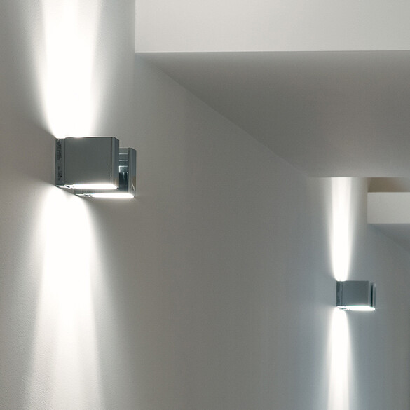 Fabbian Bijou D75 D15 LED-Wandleuchte, Up & Downlight