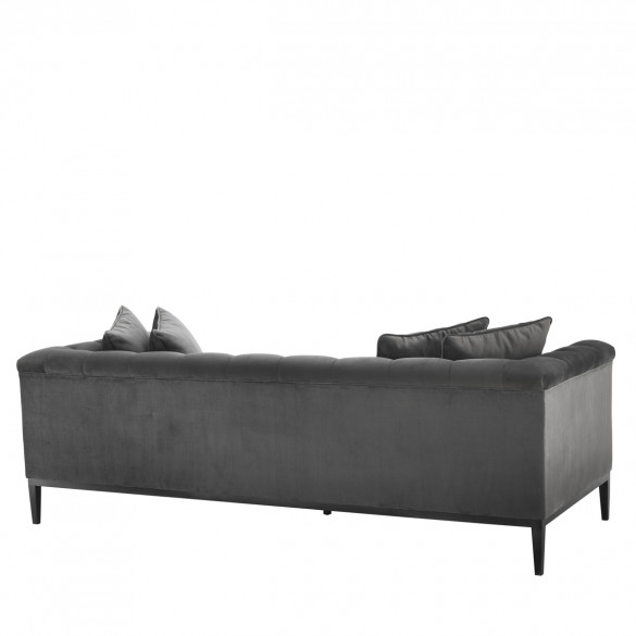 EICHHOLTZ Cesare Design Sofa 231 cm, Granitgrau