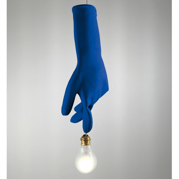 Ingo Maurer BLUE LUZY LED-Pendelleuchte