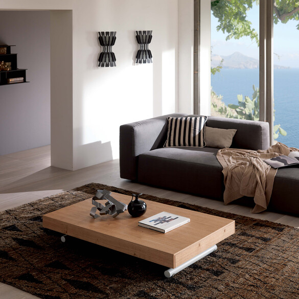 Ozzio NEWOOD Multifunktionstisch Couch- und Esstisch (T123)