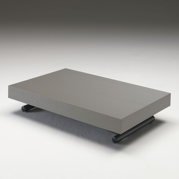 Ozzio NEWOOD Multifunktionstisch Couch- und Esstisch (T123), Zement