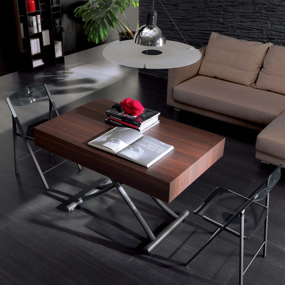 Ozzio BOX LEGNO Multifunktionstisch Couch- und Esstisch (T111), Eichenholz