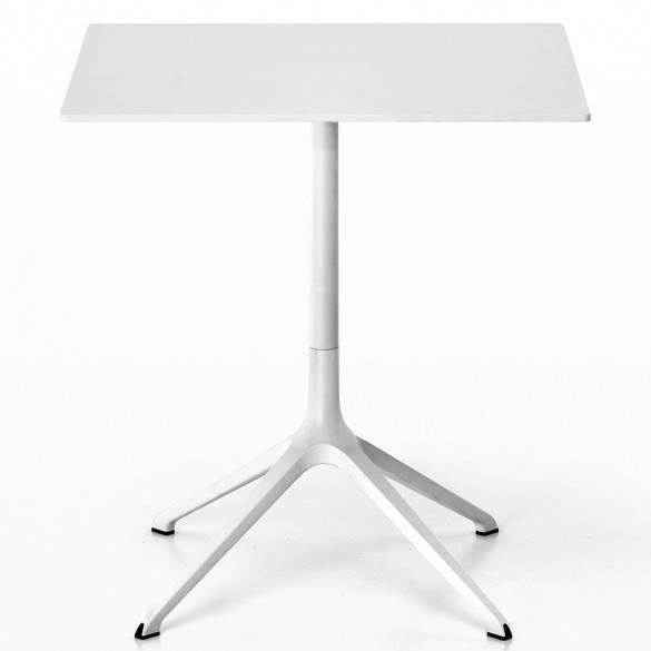 Kristalia Elephant Tisch 69x69 cm - Höhe 76 cm - Mit klappbarer Platte