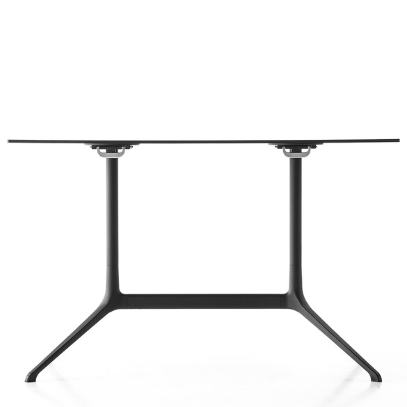 Kristalia Elephant Tisch 120x59 cm - Höhe 76 cm - Mit klappbarer Platte