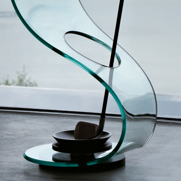 FIAM Cobra Regenschirmständer aus gebogenem Glas