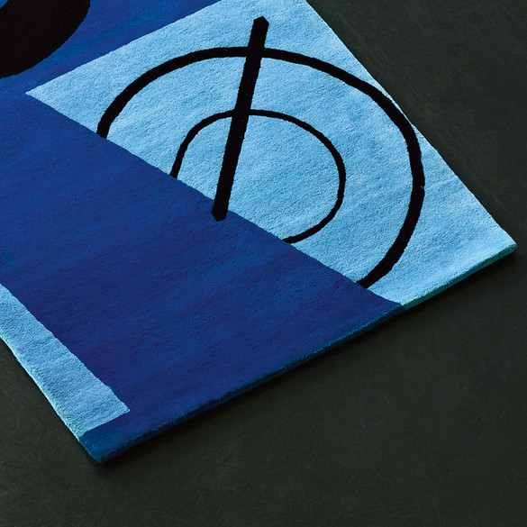 ClassiCon BLUE MARINE RUG Teppich 215x110 cm