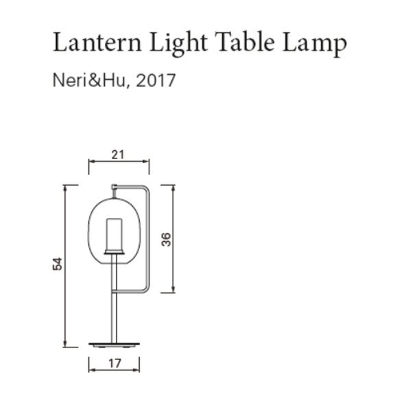 ClassiCon LANTERN LIGHT TABLE Led-Tischleuchte
