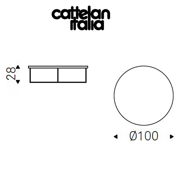 Cattelan Italia BILLY KERAMIK Couchtisch Ø 100 cm