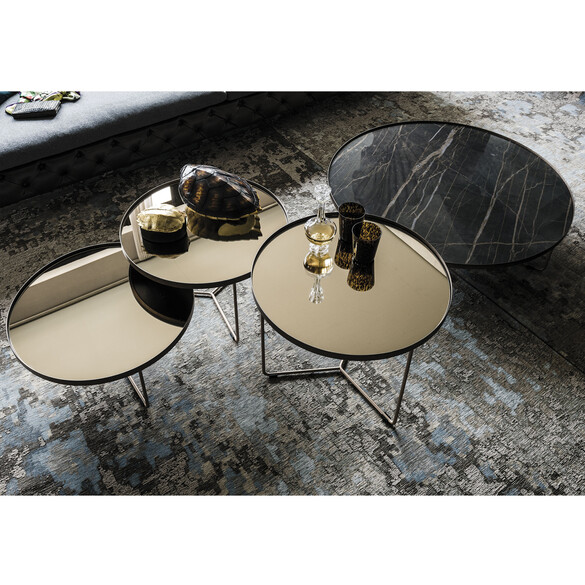 Cattelan Italia BILLY Couch- oder Beistelltisch  60 cm in Bronze