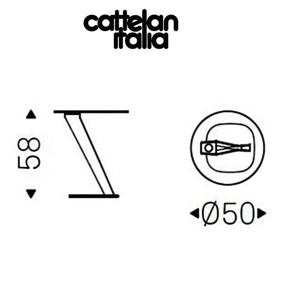 Cattelan Italia FALCO Beistelltisch