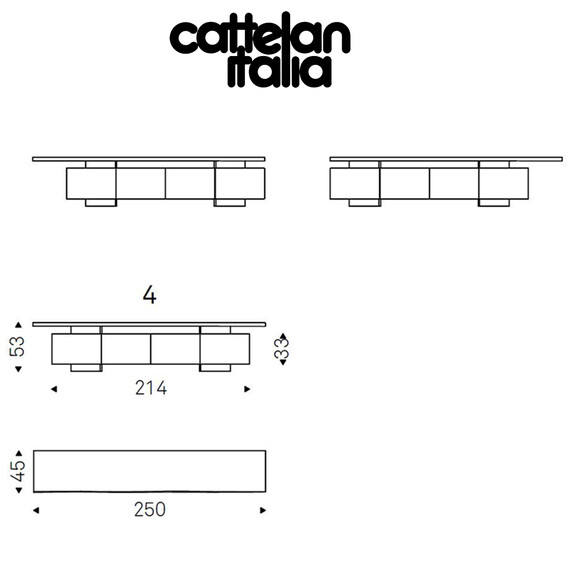 Cattelan Italia SENECA Sideboard