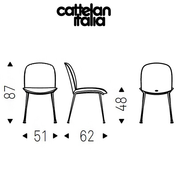 Cattelan Italia TINA Stuhl