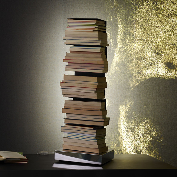 Opinion Ciatti PTOLOMEO LUCE 75 Büchersäule mit LED Beleuchtung