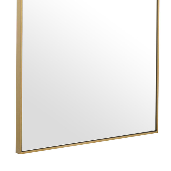 EICHHOLTZ Redondo Spiegel 90x180 cm, Messing gebürstet