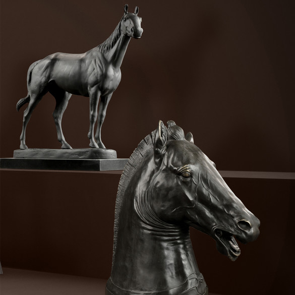 EICHHOLTZ Horse Rodondo Bronze Statue