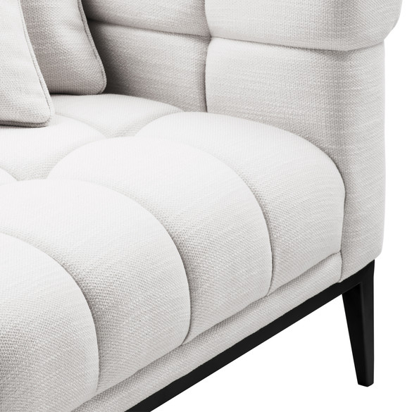EICHHOLTZ Aurelio Lounge Sofa right 223 cm, Avalon white