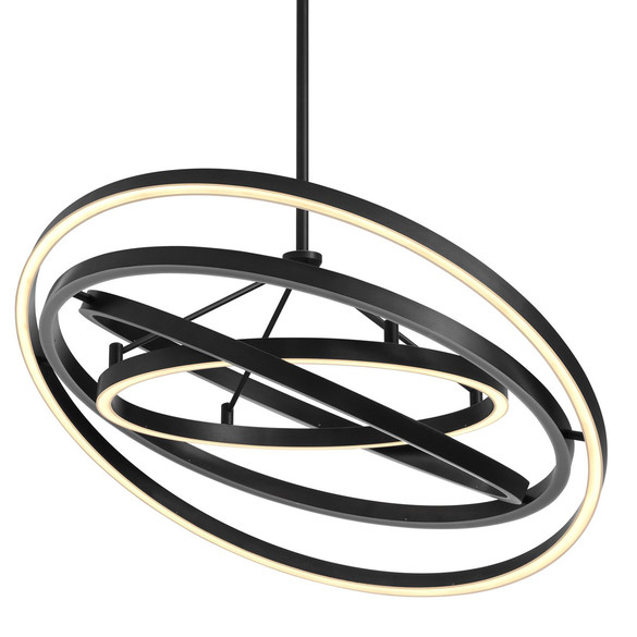 EICHHOLTZ Cassini Led-Hängeleuchte Ø 90 cm, Bronze