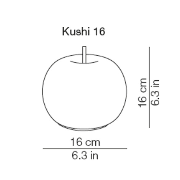 Kundalini KUSHI 16 mobile LED Akku-Tischleuchte  16 cm