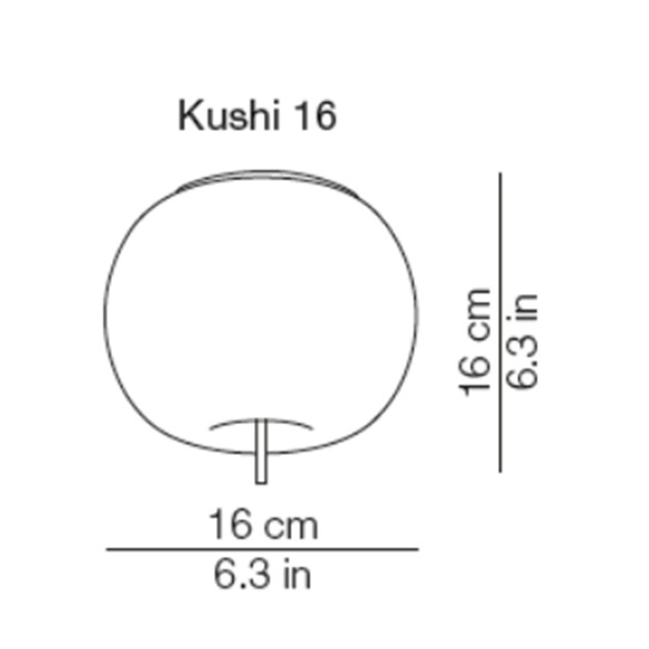 Kundalini KUSHI 16 Deckenleuchte Ø 16 cm