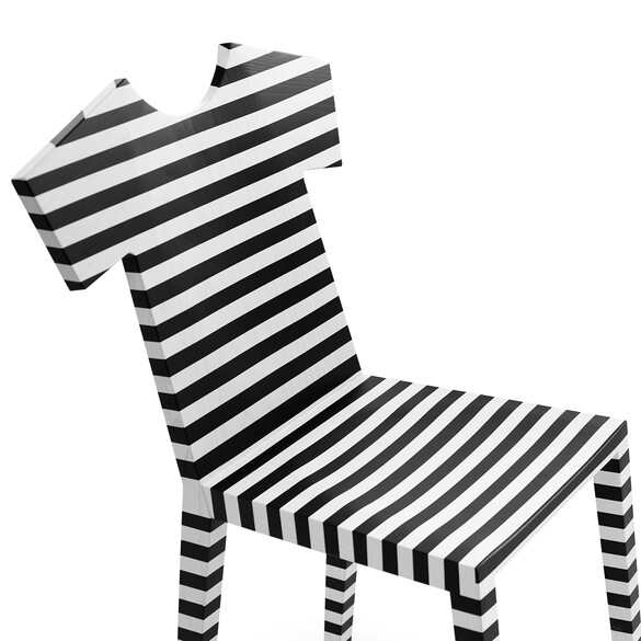 Mogg T-CHAIR Designer Stuhl aus Massivholz