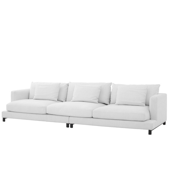 EICHHOLTZ Burbury Sofa 320 cm, Avalon white