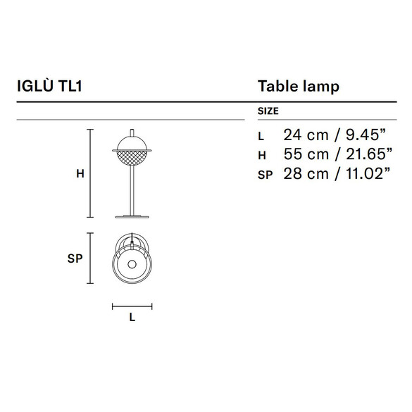 Masiero IGLU TL1 Tischleuchte (LED)