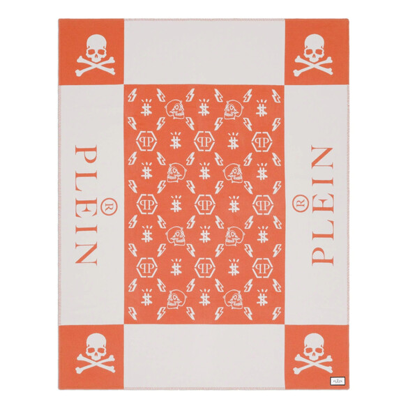EICHHOLTZ Skull Decke, Orange - Philipp Plein Kollektion
