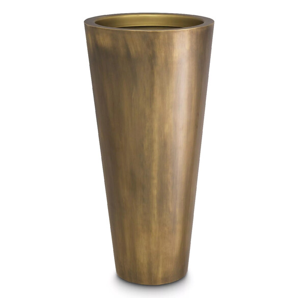 EICHHOLTZ Oberoi Vase, Vintage-Messing