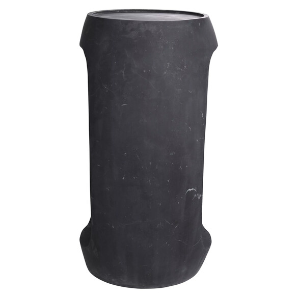 EICHHOLTZ Clipper High Beistelltisch 55 cm, schwarzer Marmor