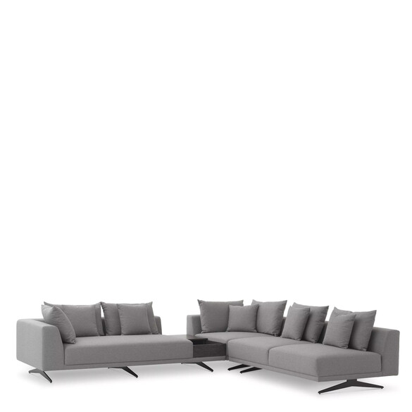 EICHHOLTZ Endless Sofa 340 cm, graue Wolle