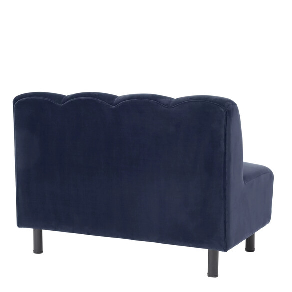 EICHHOLTZ Hillman Sofa 121 cm, Savona Midnight-Blau