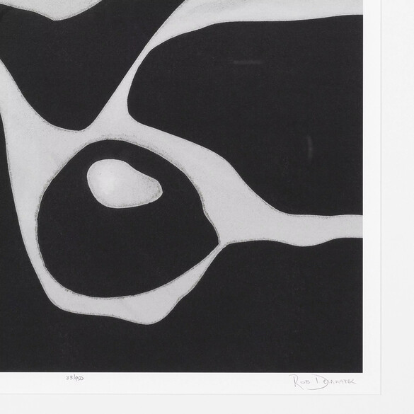 EICHHOLTZ Print Tides in Sepia, 70x86 cm