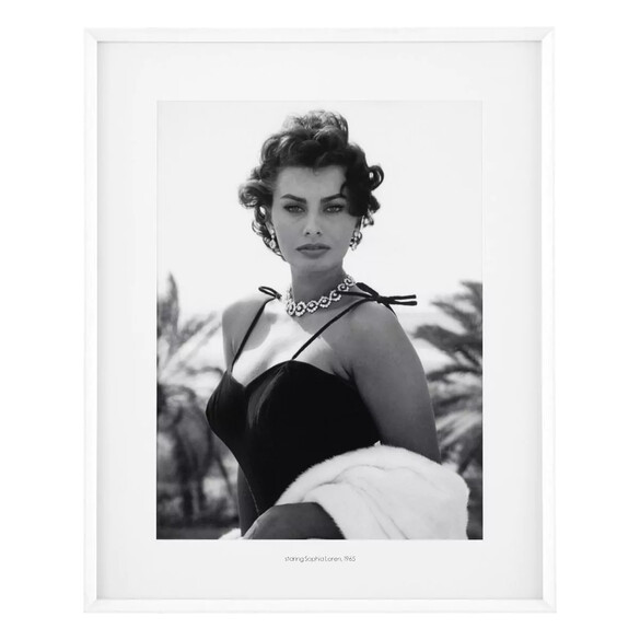 EICHHOLTZ Print Staring Sophia Loren 103x83 cm