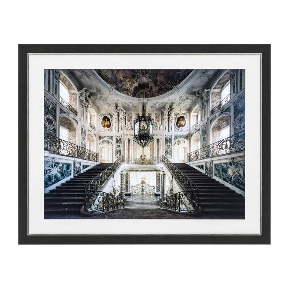 EICHHOLTZ Prints Baroque Grand Staircase, 124x99 cm