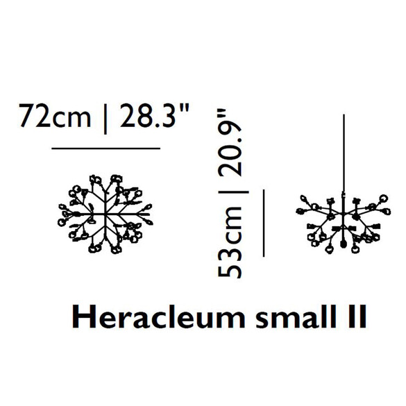 Moooi Heracleum III SMALL LED-Pendelleuchte