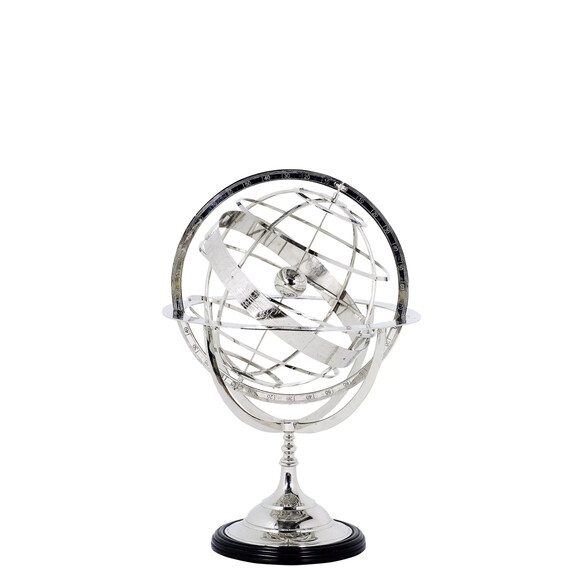 EICHHOLTZ Globe S Dekoobjekt Ø 16 cm, Nickel