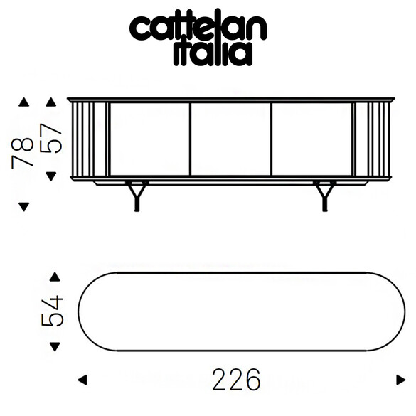 Cattelan Italia COSTES Anrichte