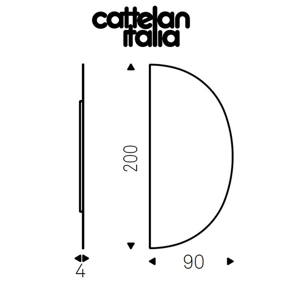 Cattelan Italia DAY Designer Wandspiegel