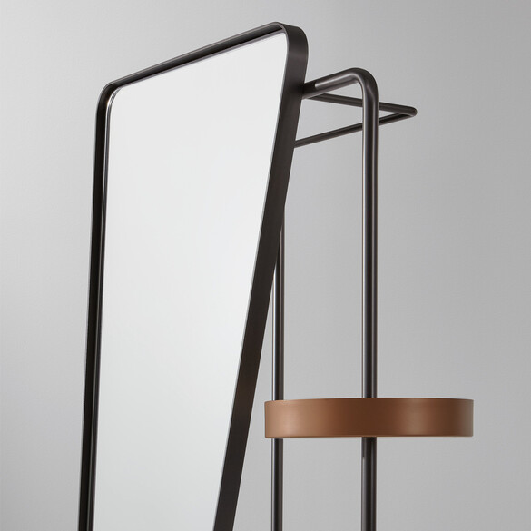 Bonaldo CAMILLO Designer Standgarderobe mit Spiegel